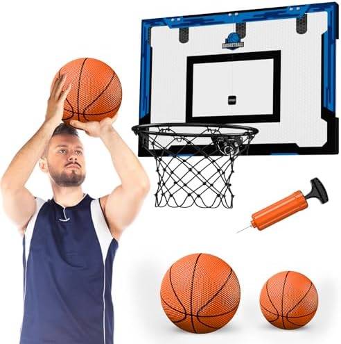 24 by 16 inch over the door hoop — blue