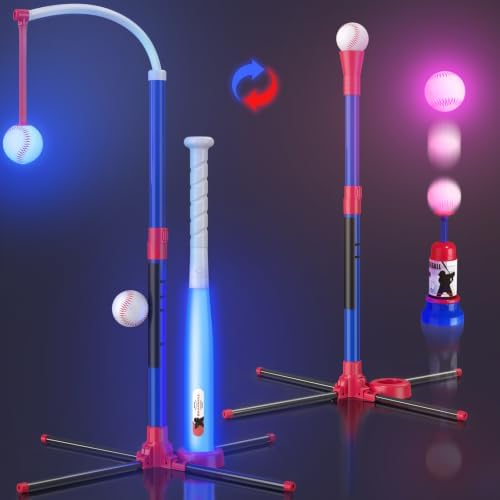 3-in-1 LED baseball set with 7 lighting modes