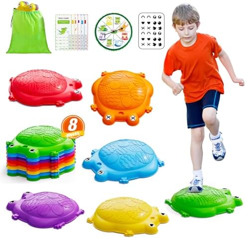 8 piece non-slip stepping stones
